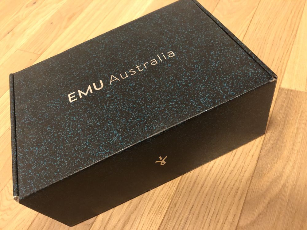 Emu Australia Beach Mini zamszowe czarne 38 nowe