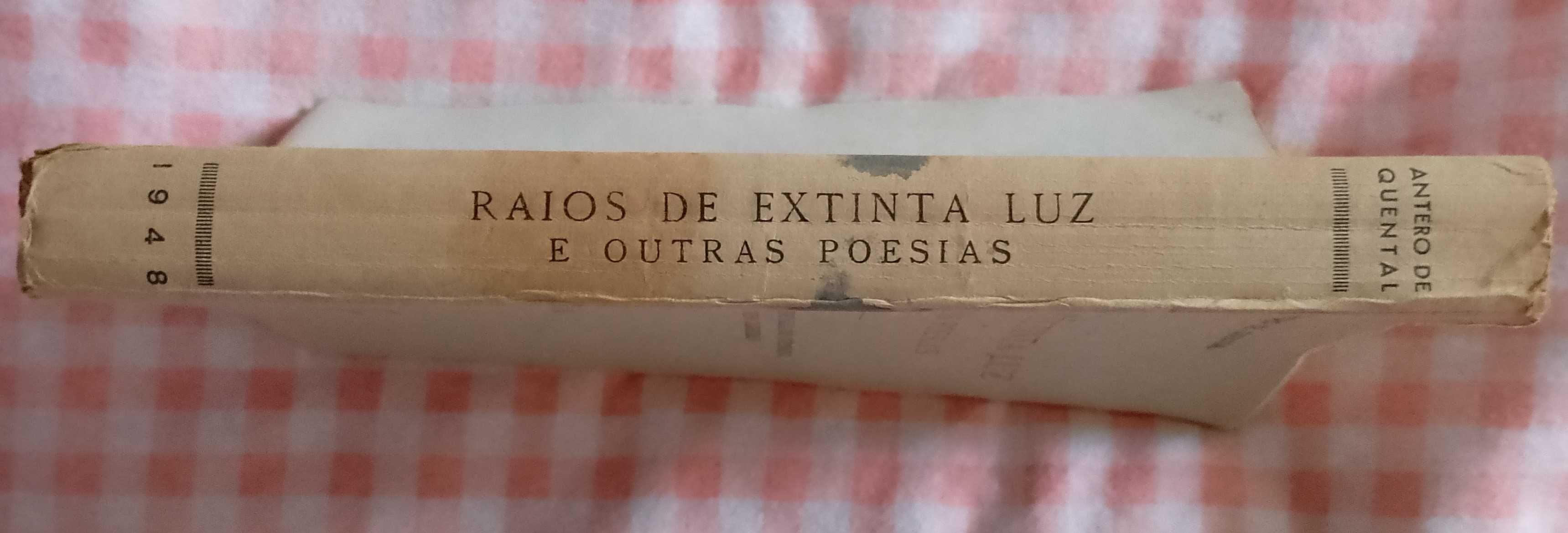 Raios de extinta luz e outras poesias, Antero de Quental