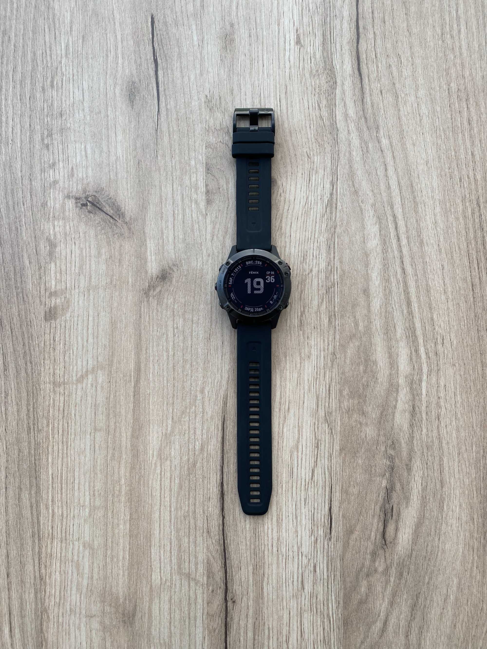 Garmin Fenix 6 Pro | Майже ідеальний зовнішній стан | GPS, NFC, Карти