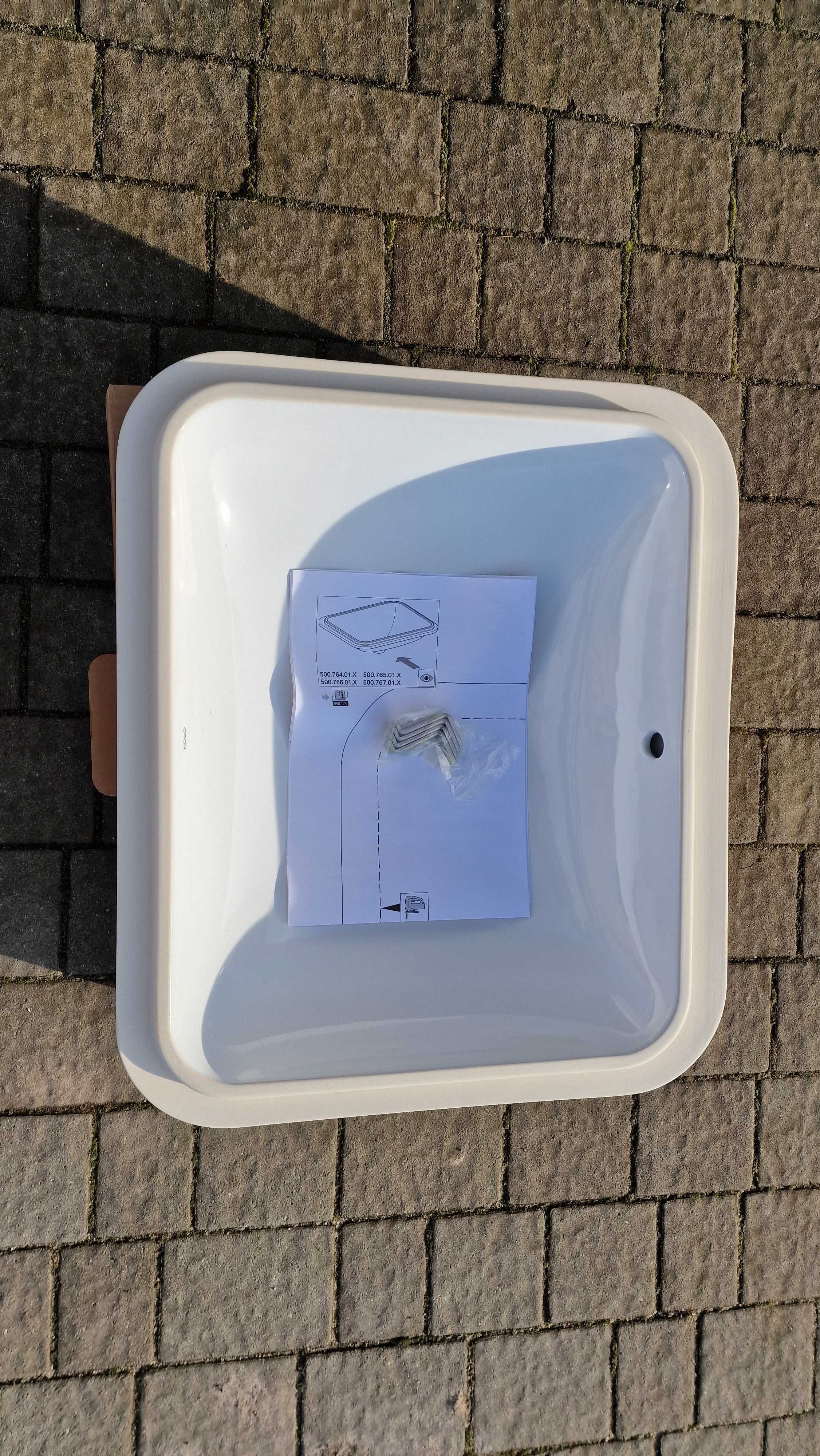 KOŁO VARIFORM umywalka podblatowa 50cm