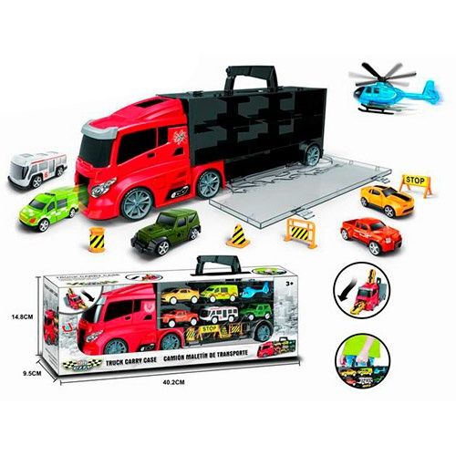 Трейлер органайзер з машинками 35см і 40см