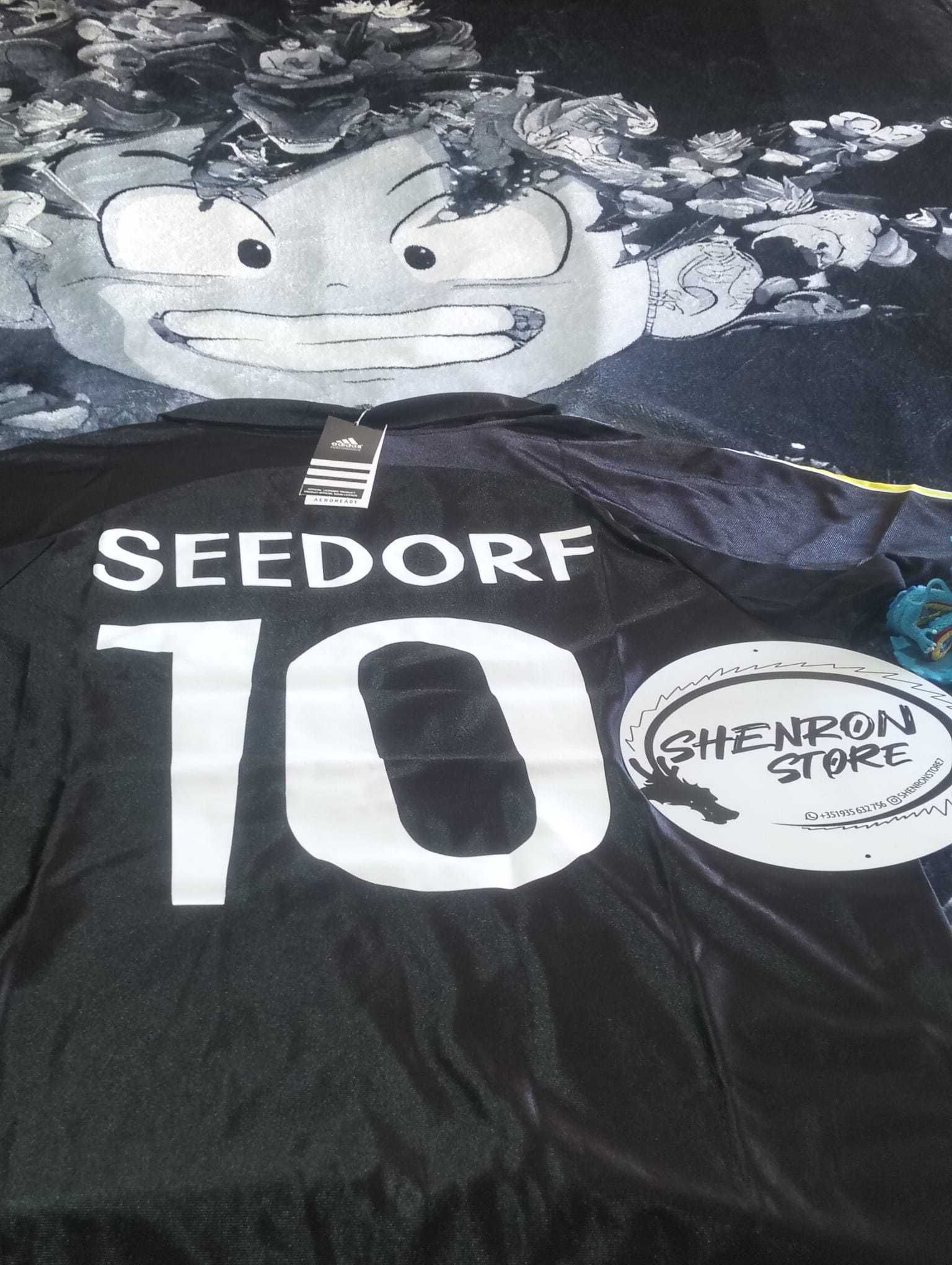 camisola real madrid 99/00 Seedorf 10 tamanho XL