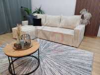ORLEAN, narożnik sztruks 230x140 cm, sofa, szybka dostawa +gratis