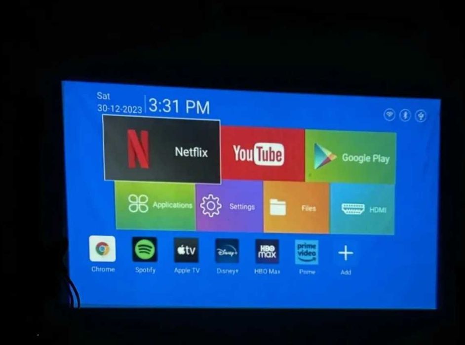 (novos em caixa) Projetor HY320 4K|FullHD 1080p|WiFi|390 ANSI