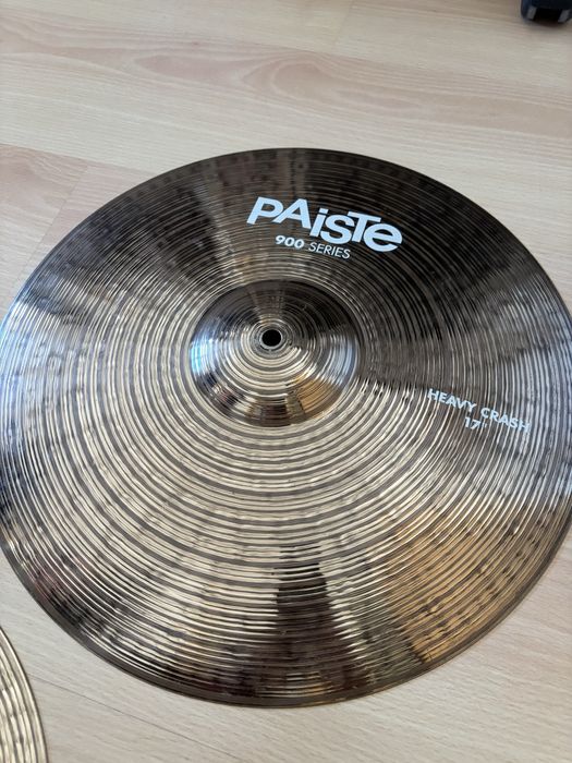 Conjunto Pratos Paiste 900 Series - Hi Hat e Crash