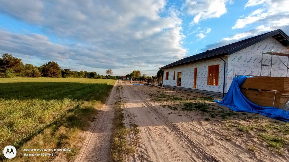 Działka 830m z WZ Miąse Tłuszcz