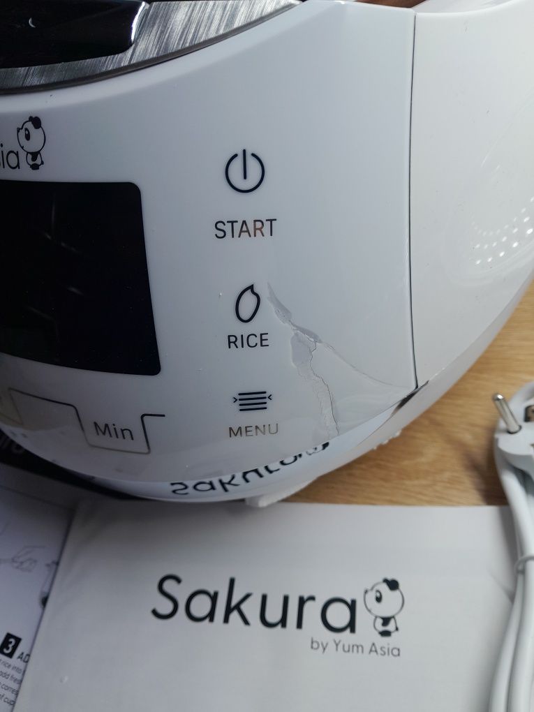 Kuchenka do robienia ryżu yumasia sakura yum-en15w