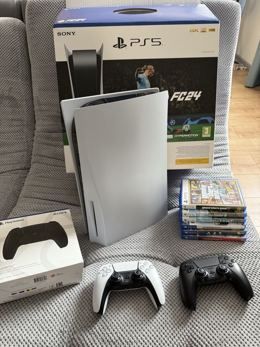 Playstation 5 bluray edition с дисководом