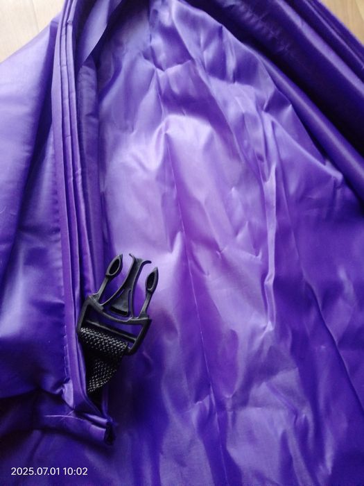 Leżak sofa na plaże nadmuchiwana wiatrem