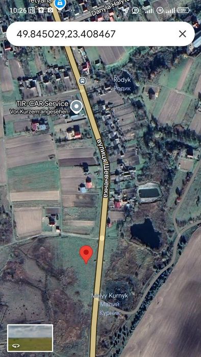 Земельна ділянка 15сот. під забудову с.Віжомля, Яворівський район