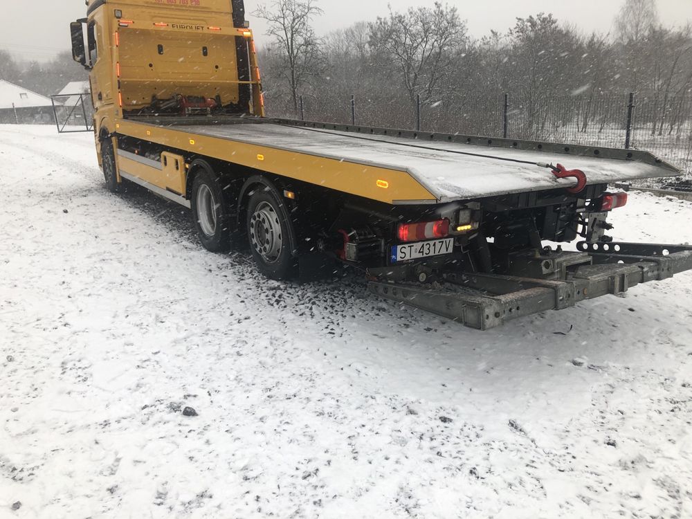 Transport Maszyn Pomoc Drogowa Katowice Holowanie Ciężarówek Tir