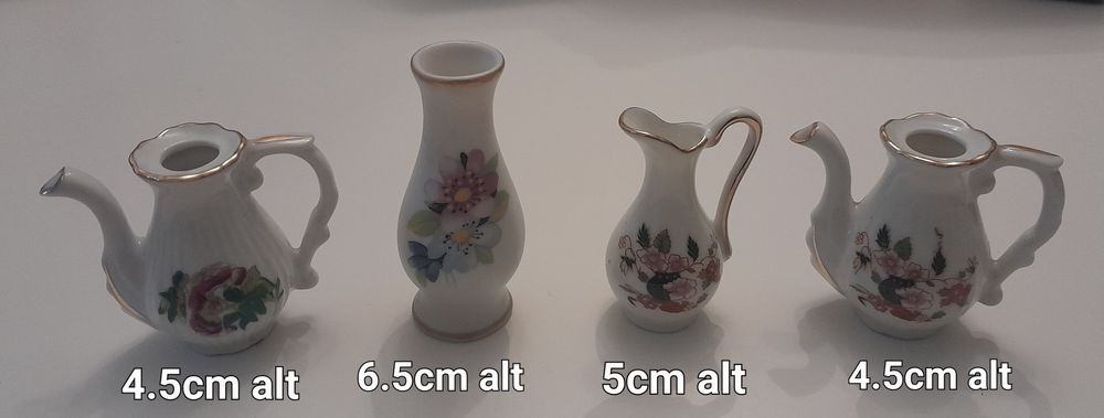 Loiças miniaturas vintage