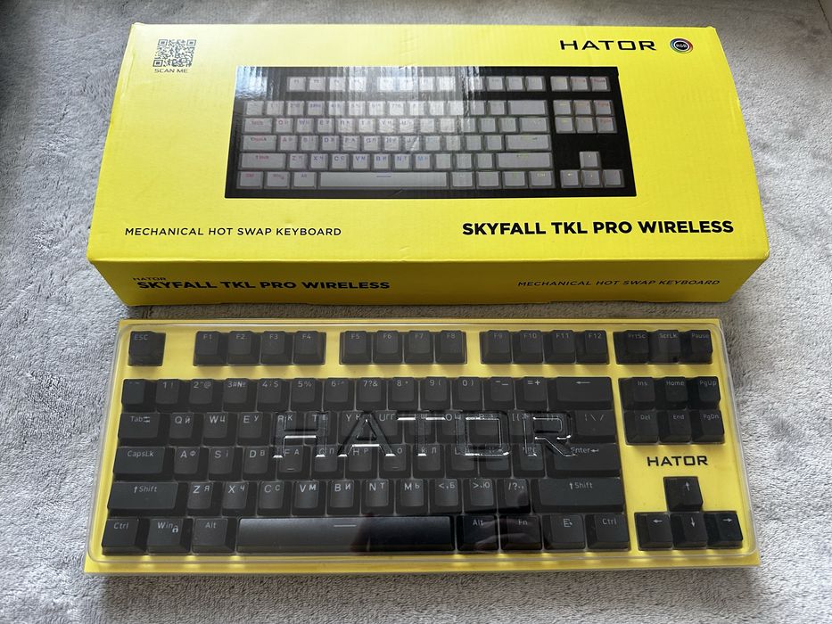 Клавіатура Hator TKL Pro Wireless
