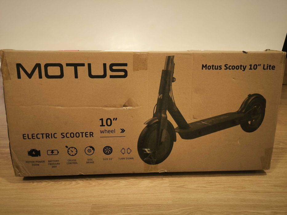 Nowa hulajnoga eletryczna Motus Scooty 10 Lite gen 5