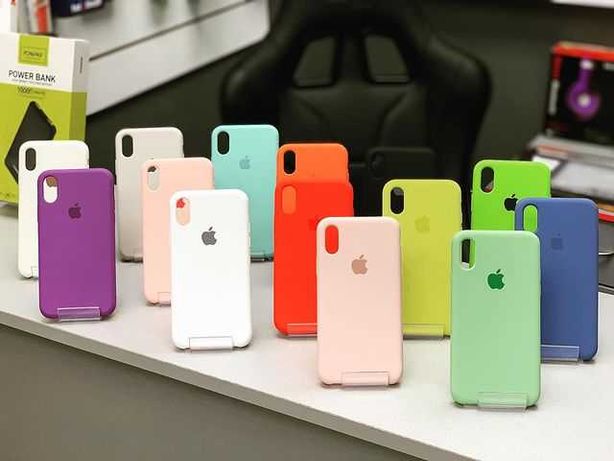Силиконовый Чехол Накладка Silicone Case Айфон iPhone  Xs Max
