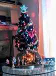 Presépio e árvore de Natal