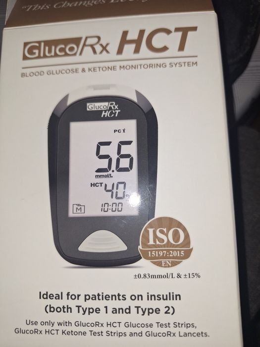 Glukometr GlucoRx HCT