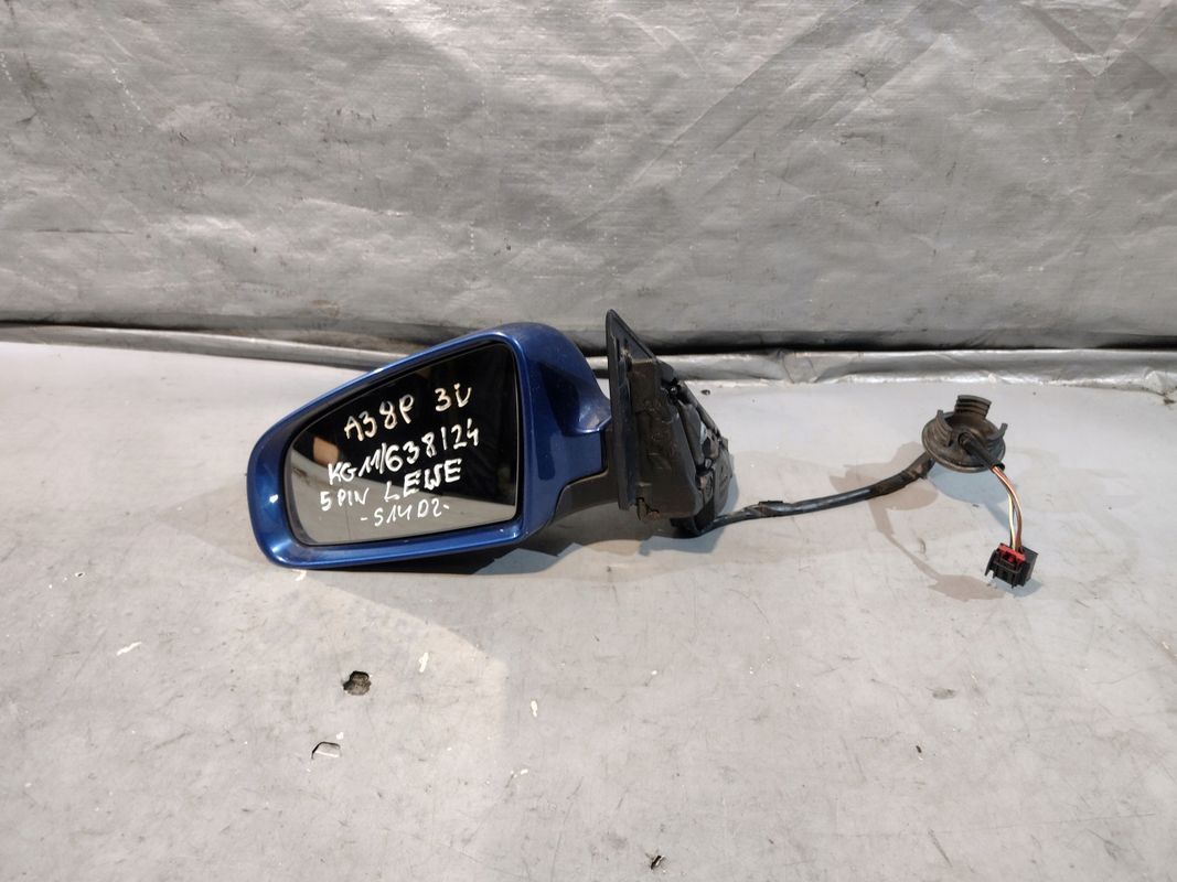 Lusterko lewe 5pin Audi A3/8p 3d k: Lz5c