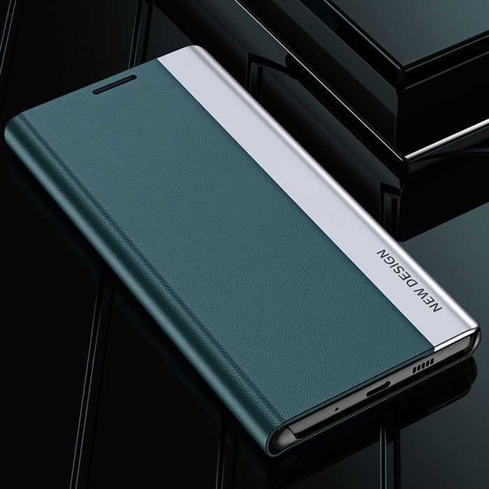 Etui Sleep Case Pro do Samsung Galaxy S23 - Niebieskie, Podstawką