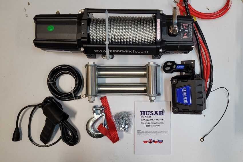 Wyciągarka Husar Winch BST S 12000, Wciągarka 4x4, Laweta, 5 440 kg,