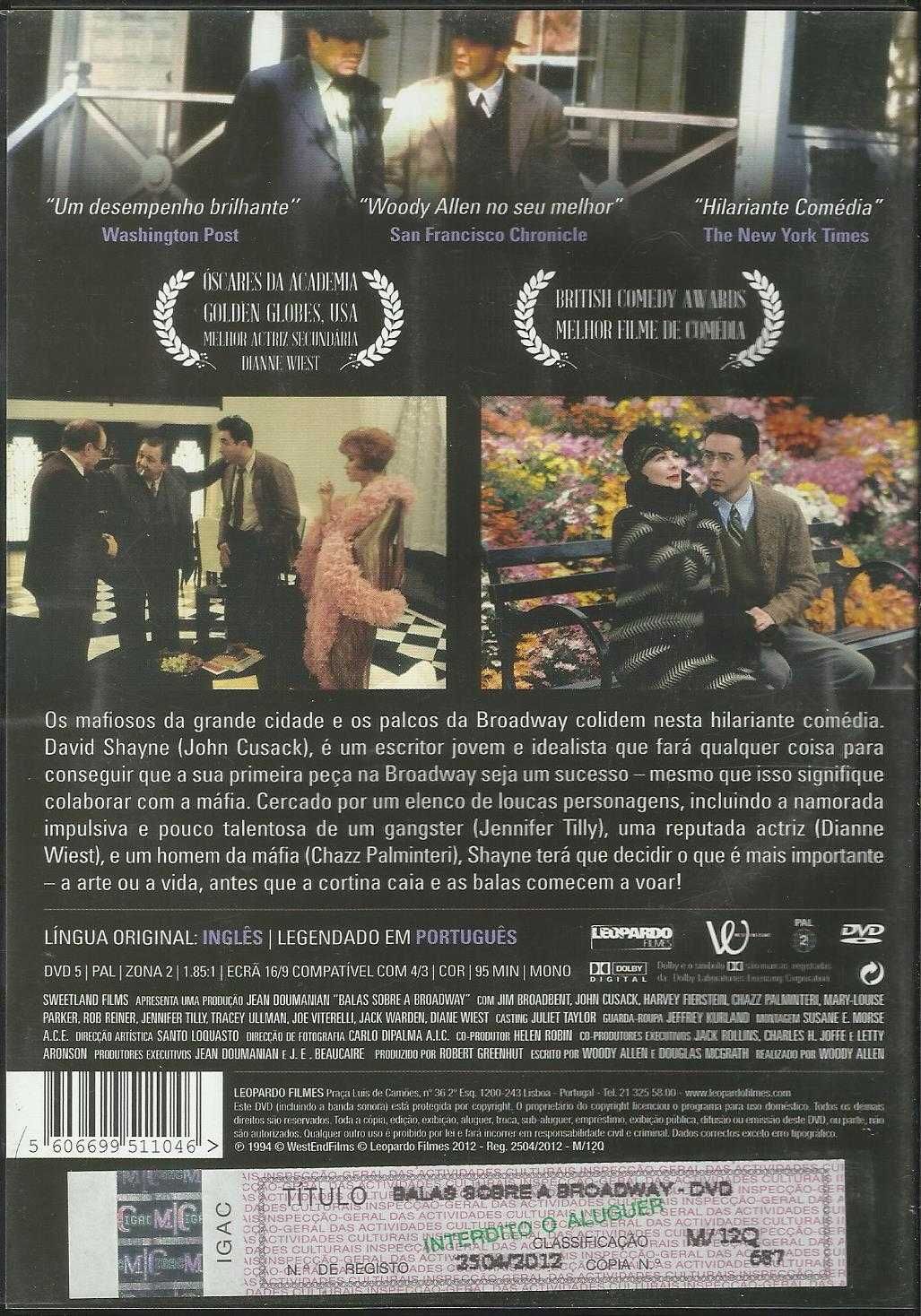 Balas Sobre a Broadway (1994)