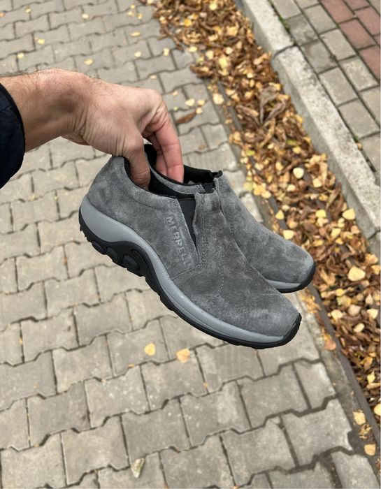 Merrell Jungle Moc (37) кросівки шкіра напів черевики сірі