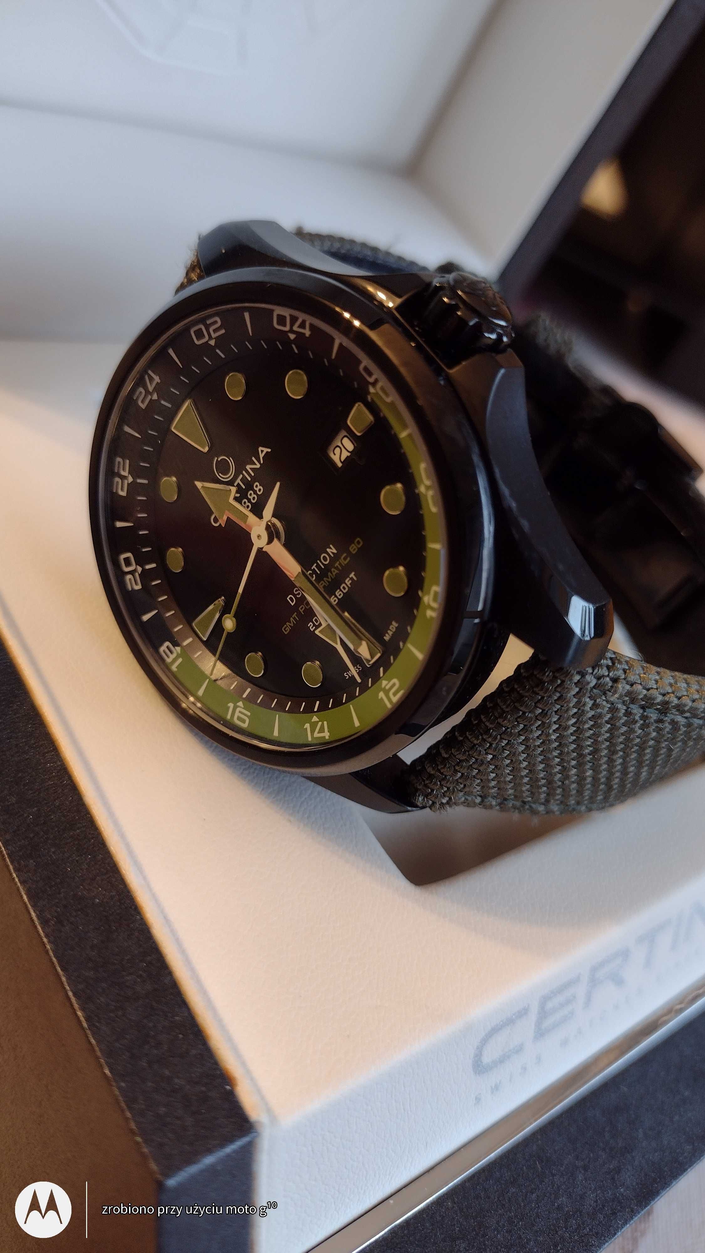 Zegarek Certina DS Action GMT Powermatic 80