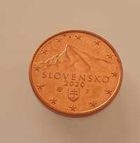 1 cêntimo Eslovaquia  2020