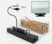 Speaker głośnik Soundbar HP H-108 Stereo 2.0 do monitorów marki HP