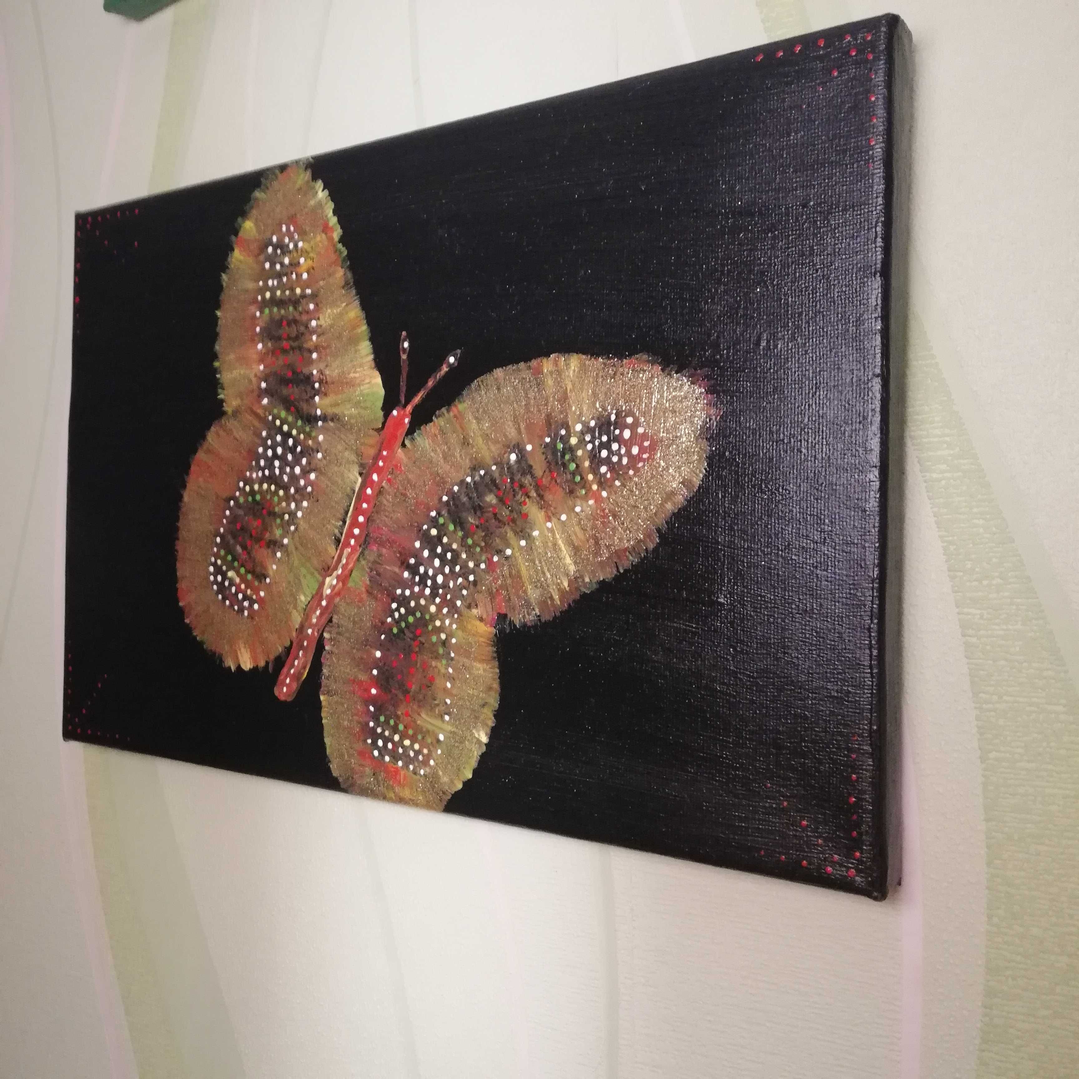 "Motyl" obraz akrylowy