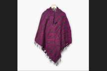 Bohemian Boho Exotic India Artesanal Unisex Bluza Z Kapturem Poncho