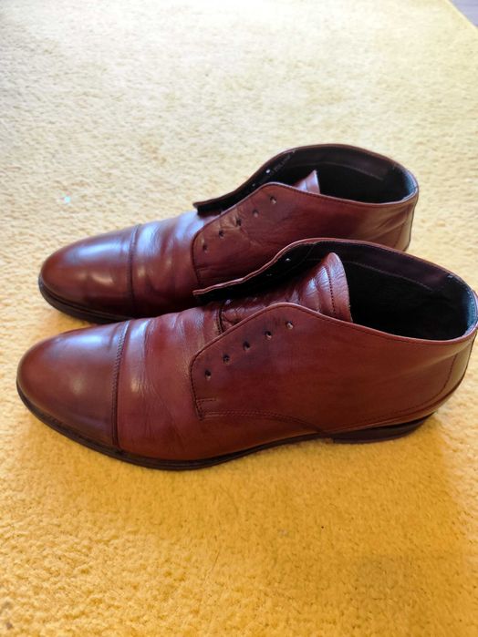 Buty męskie zimowe Ryłko brązowe r. 41