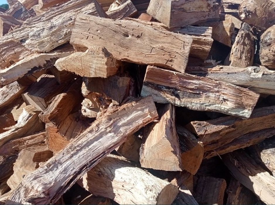 Lenha de sobro sacos 20kg 25kg