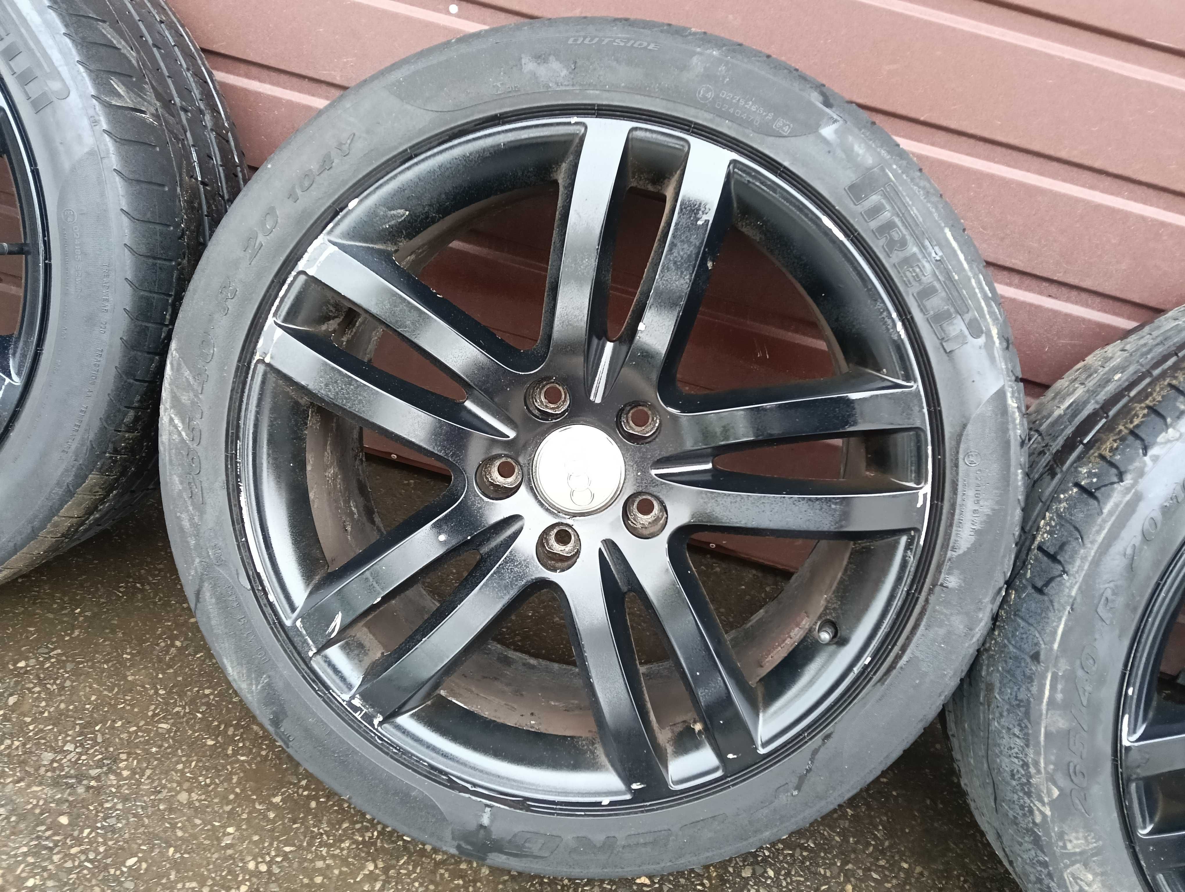Alufelgi 20 Cali Audi Q7 5x130 Tuareg Porsche Cayene Opony KPL  WYSYŁK