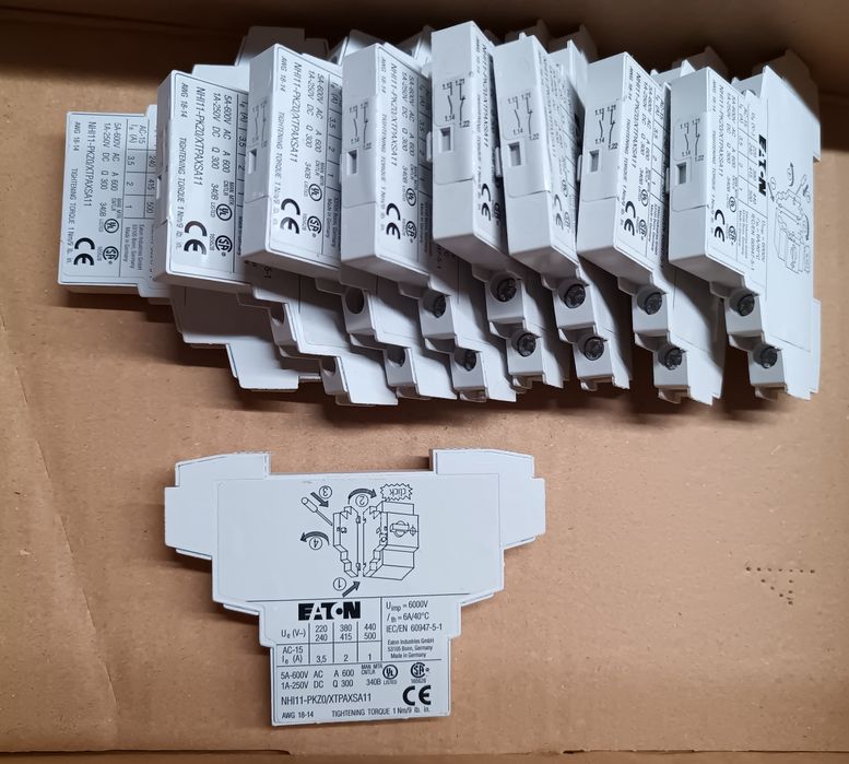 Styk pomocniczy 1Z 1R montaż boczny NHI11-PKZ0