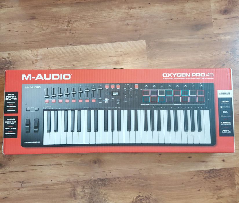 M-audio oxygen pro 49 klawiatura MIDI stan idealny