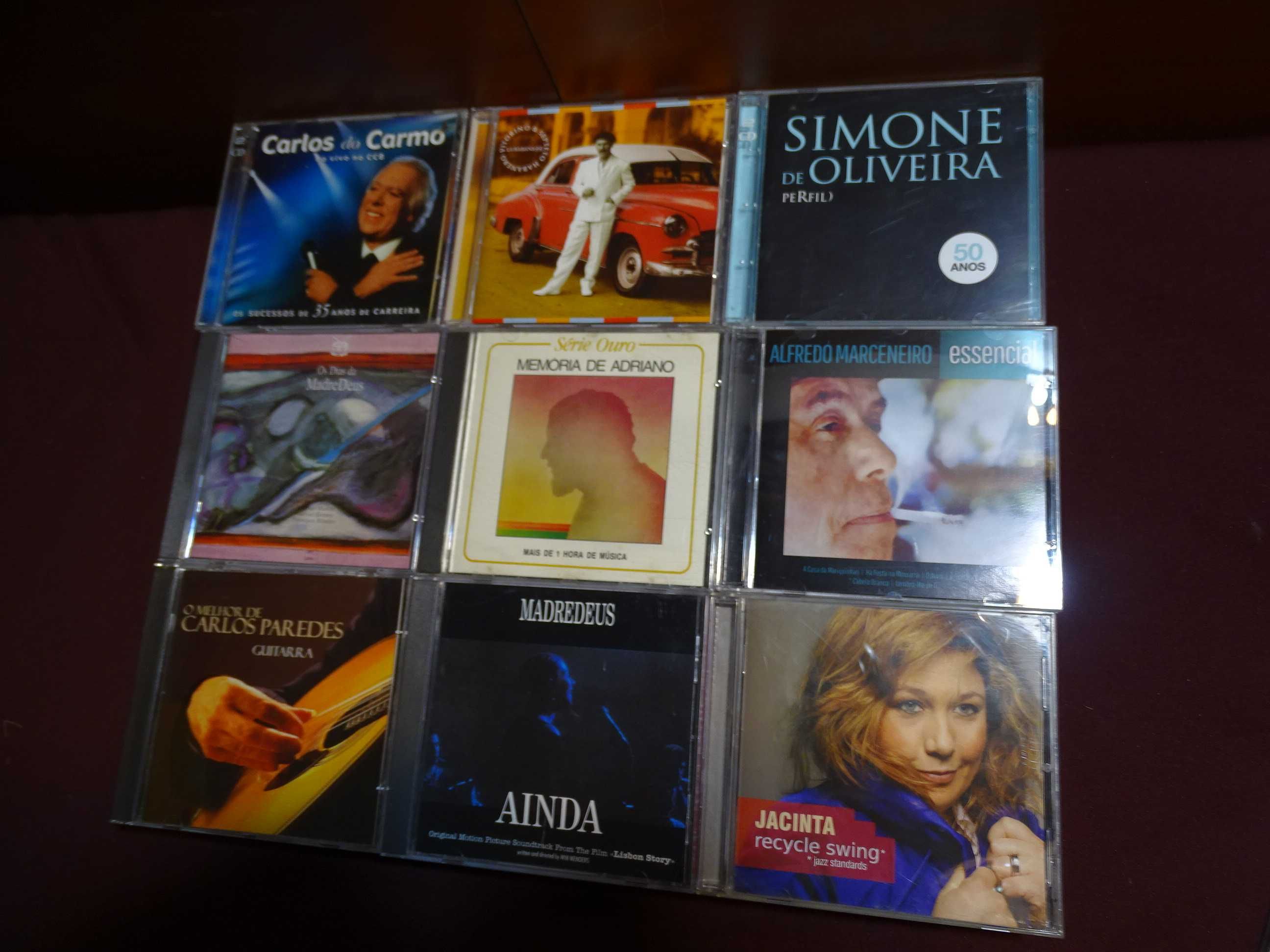 CDs Musica Portuguesa/Excelente estado/5 euros cada artigo