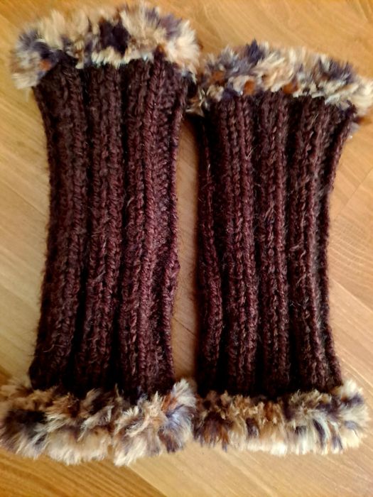 Rękawiczki czekoladowe ręcznie robione