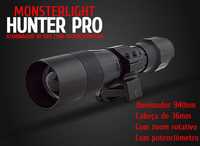 Iluminador MonsterLight ir-940 Hunter Pro com potenciómetro