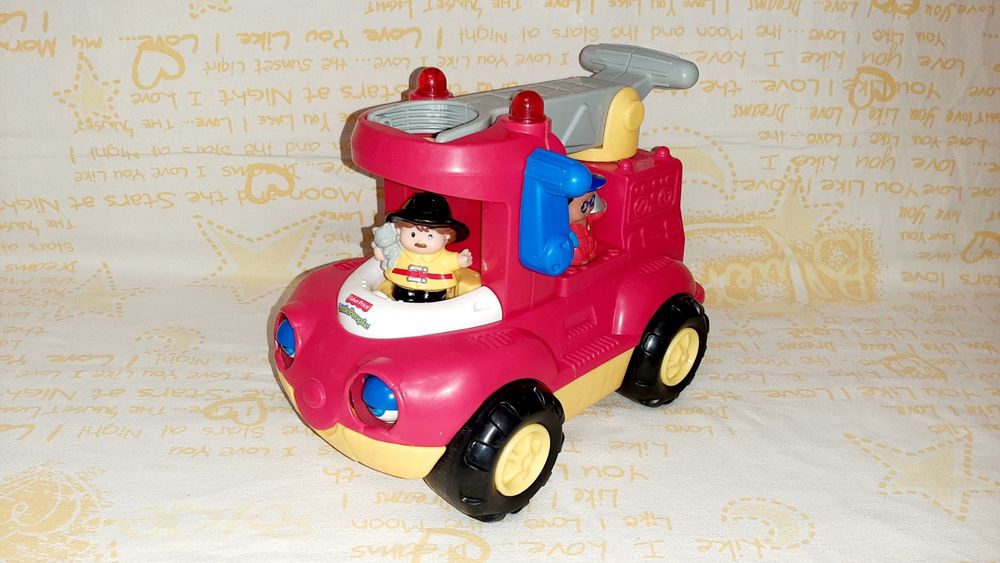 Пожарная машина Fisher price Фишер прайс