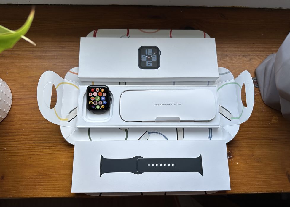  Apple Watch SE 2-gen 44mm / Bateria 100% / Pełen komplet
