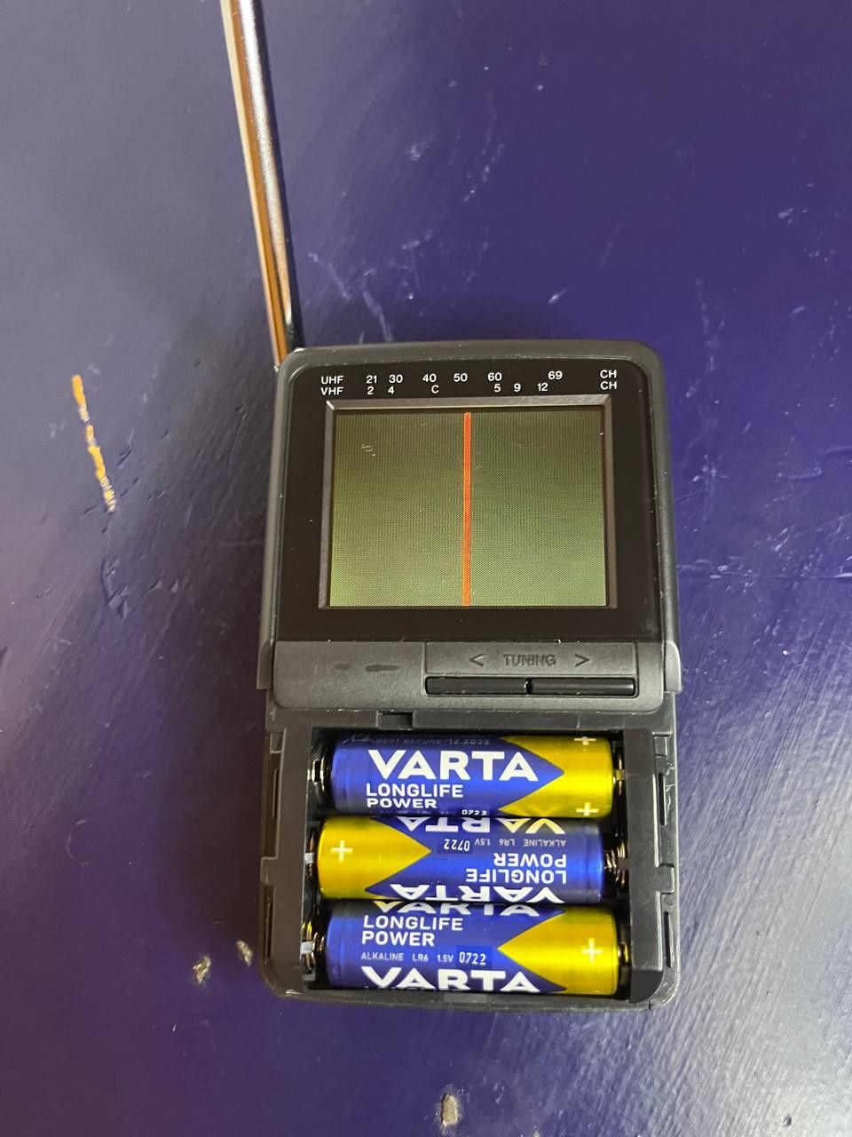 Портативный телевизор CASIO ev-510