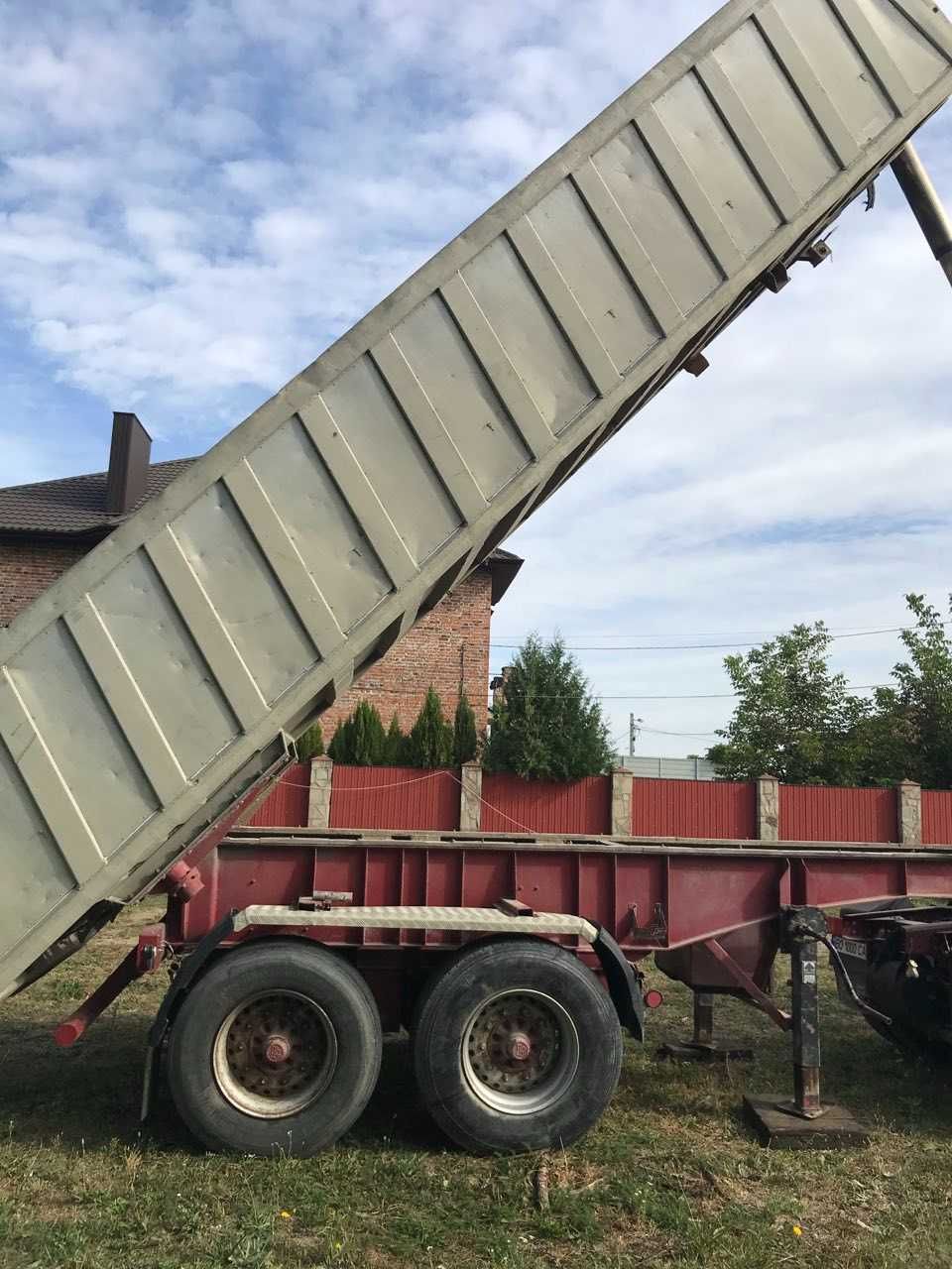 Напівпричіп, самоскид