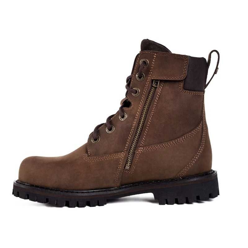 Buty Motocyklowe Skórzane Broger Alaska II Vintage Brown 44