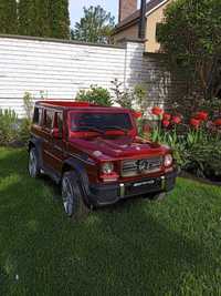 Дитячий ЕЛЕКТРОМОБІЛЬ ДЖИП Mercedes G65 AMG червоний