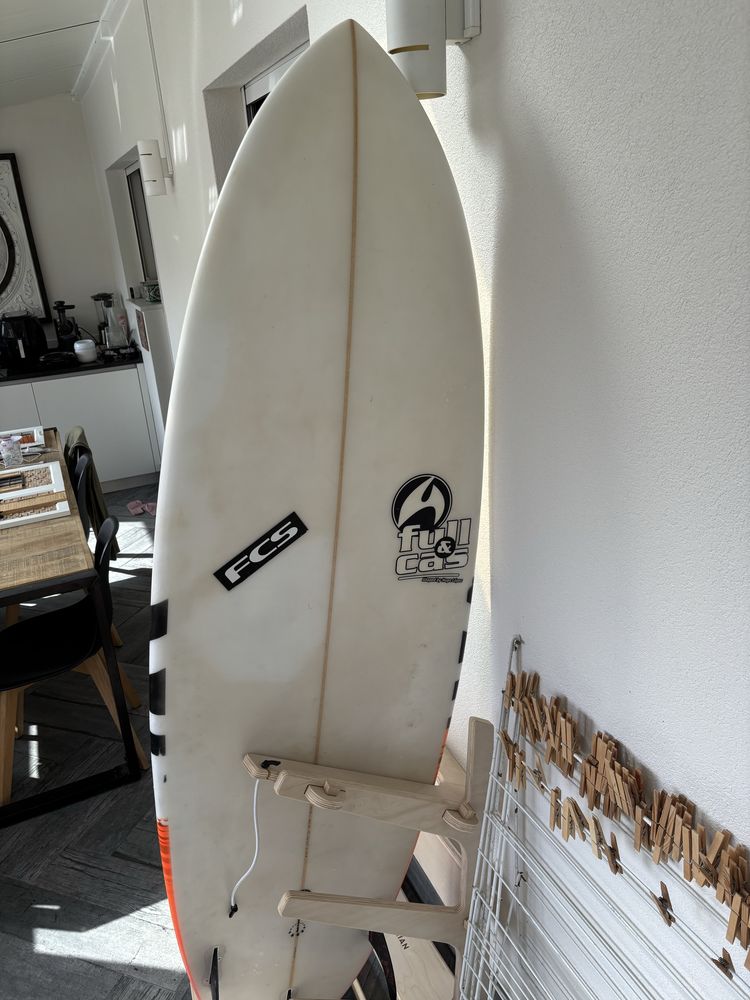 Surfboard Full&Cas 6’4 41.3L Pouco uso excelente estado