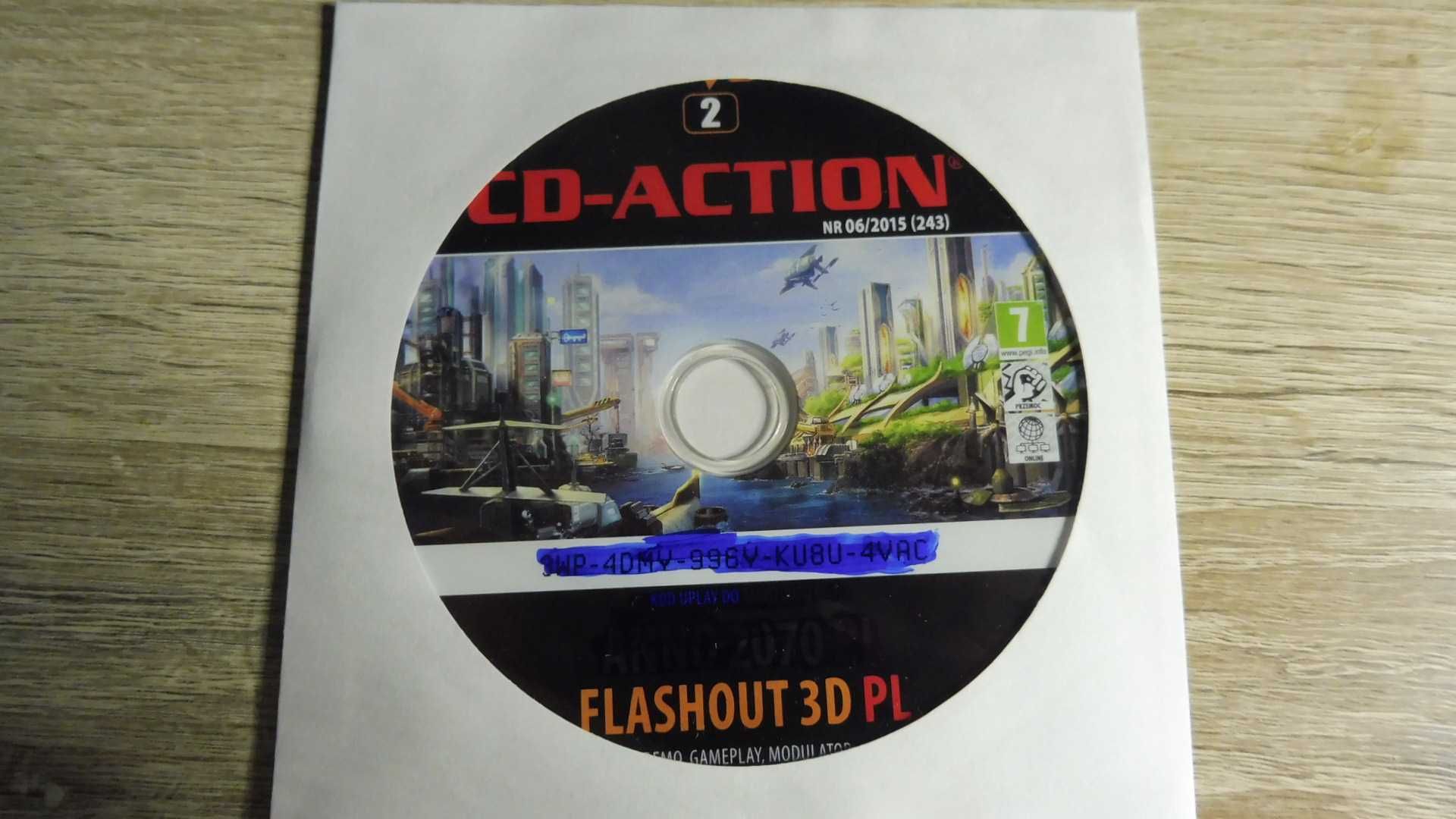 CD Action 06/2015 (243) - DVD 2 - Flashout 3D PL