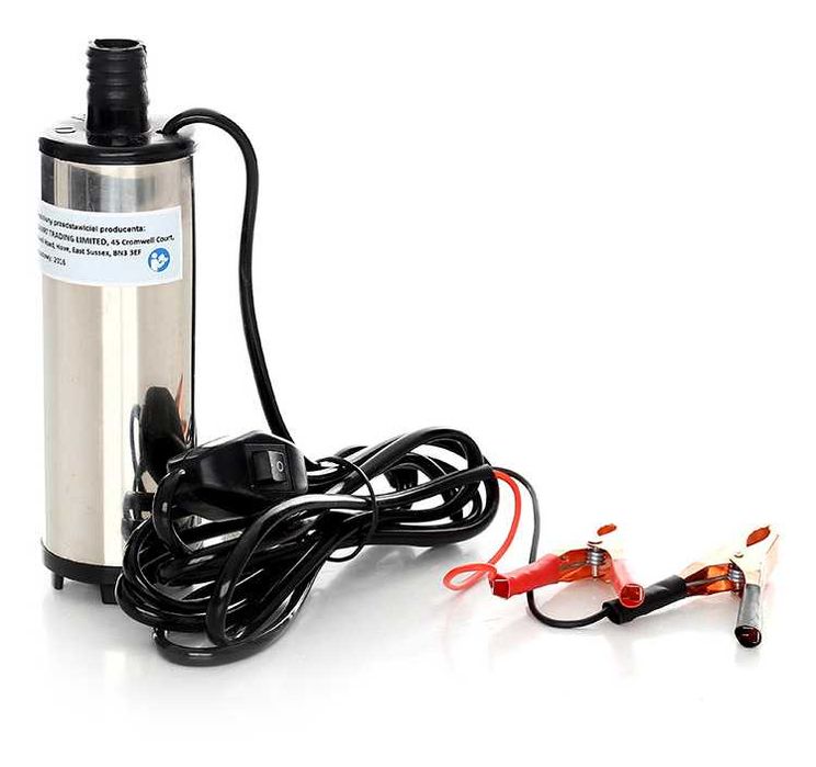 Pompa do Spuszczania Ropy Diesel lub Oleju opałowego 12V KD1172 pompka