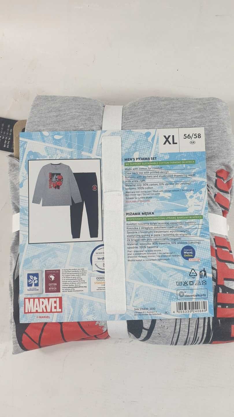 MARVEL piżama męska SPIDER MAN rozmiar XL