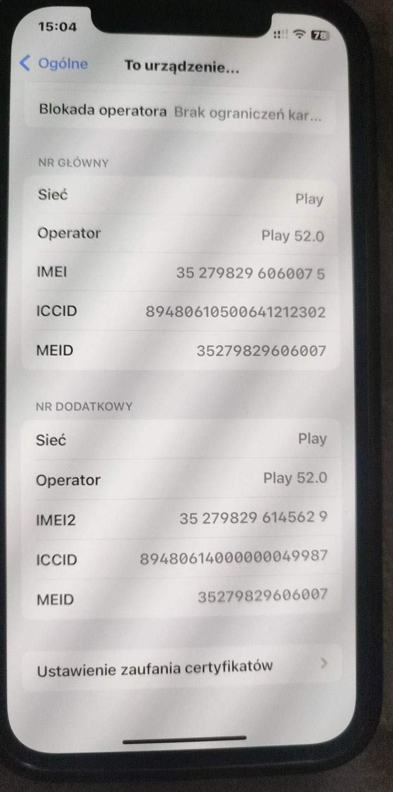 iPhone 12 pro Pacyfik blue 128gb 85% kondycji